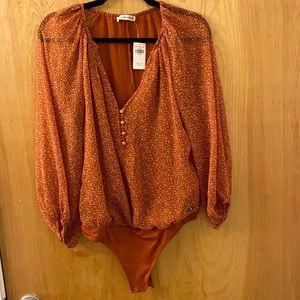 Abercrombie Orange Body Suit